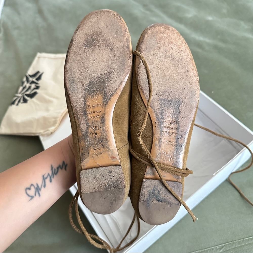 PRE OWNED ISABEL MARANT FLATS SIZE 36 - Picture 11 of 13